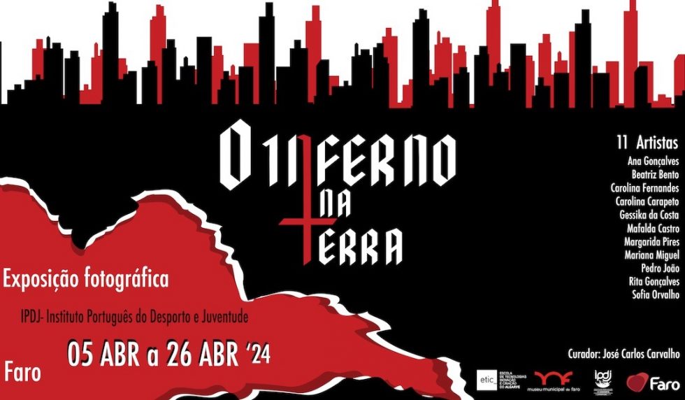 Exposição Fotografia O Inferno na Terra inaugura dia 05 de abril