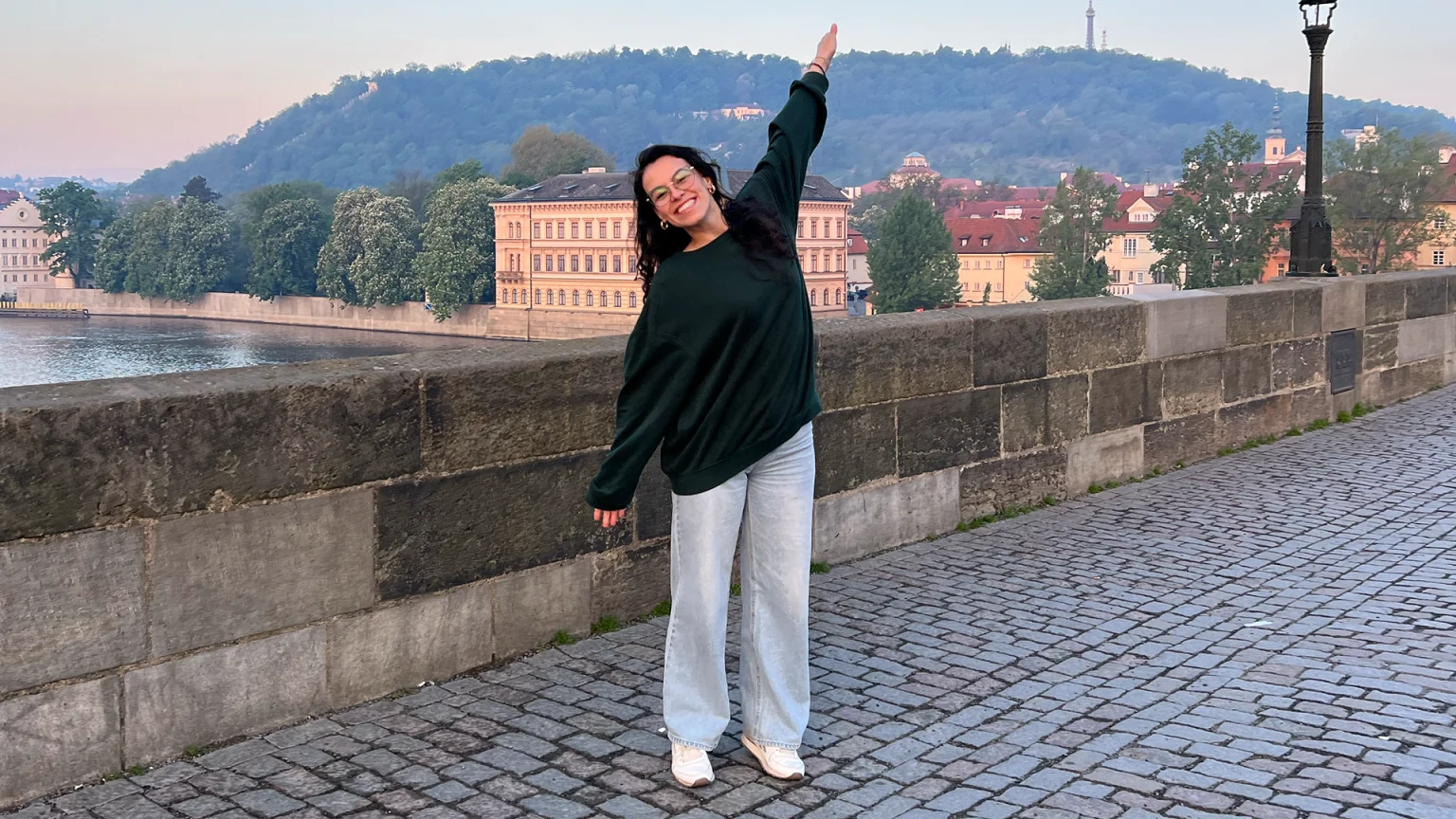 Érica Faria Formanda em Estágio Erasmus na Chéquia em Praga