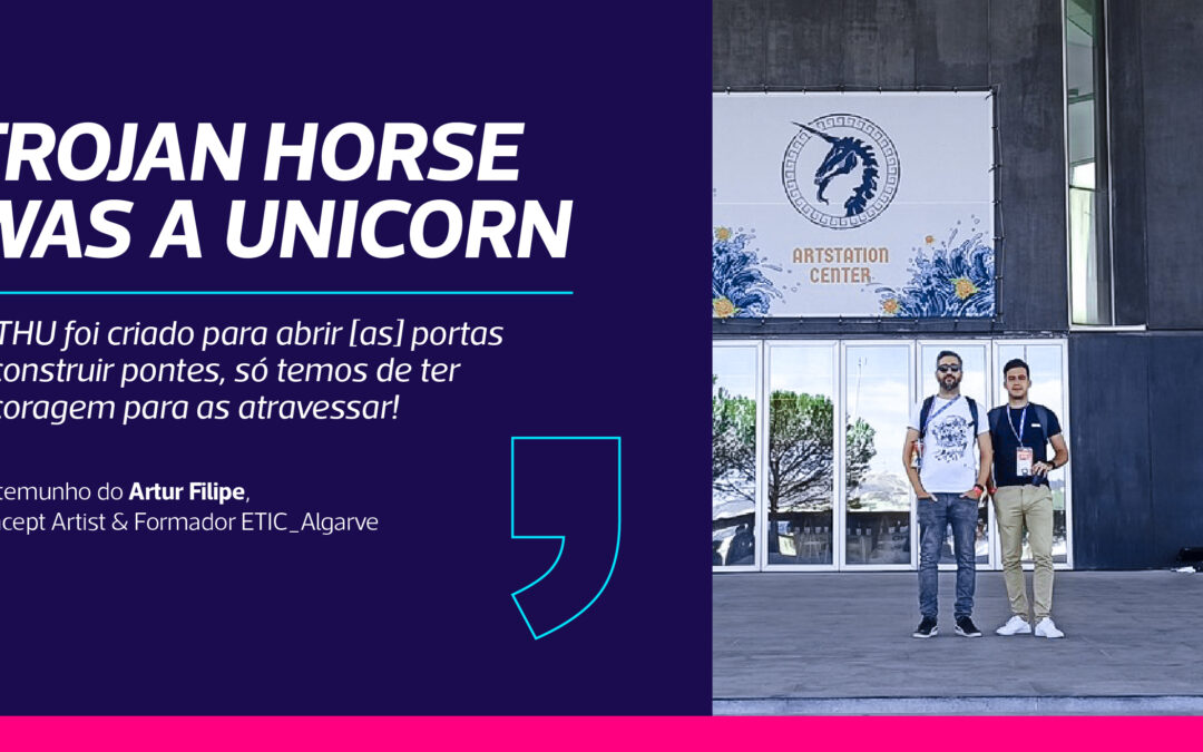 Formadores da ETIC_Algarve no THU – Trojan Horse Was a Unicorn
